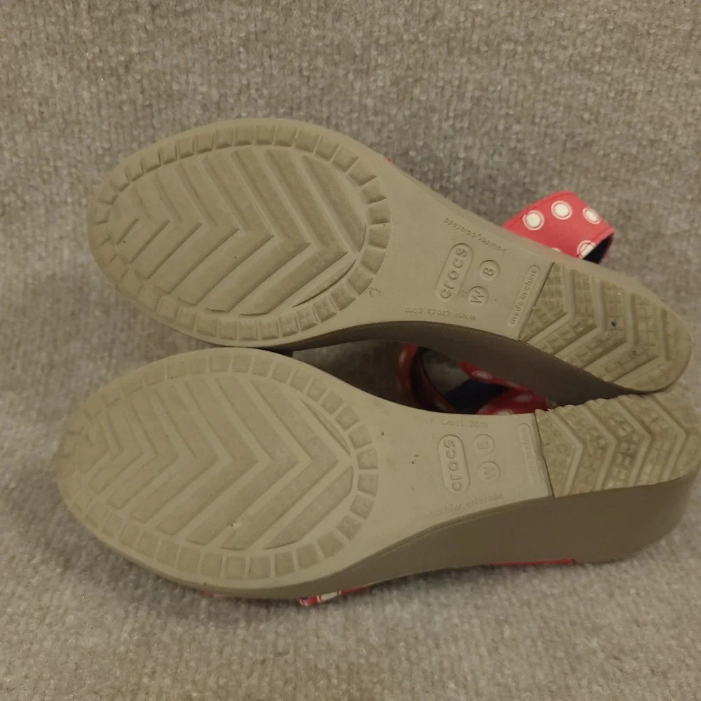 CROCS polka dot